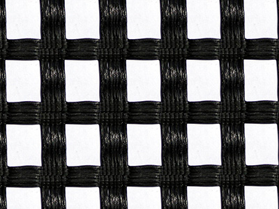 聚酯经编涤纶土工格栅 - 安平县鑫盛土工材料有限公司图片1